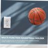 Yardwe 3pcs Basketball Room Decor Wall Mount Basketball Holder Sports Balls Display Sturdy Rack view 2