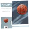 Yardwe 3pcs Basketball Room Decor Wall Mount Basketball Holder Sports Balls Display Sturdy Rack view 3