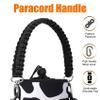 AceTreker 32/40/64/128 oz Water Bottle Sleeve Bag, Neoprene Bottle Carrier Holder with Strap & Paracord Handle for Walking, Hiking, Camping-Cow view 2