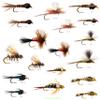 26 Go-to Fly Fishing Flies Kit Fly Assortment Trout Bass Fishing | Dry Flies, Wet Flies, Nymphs Flies, Caddis | Trout Fishing Lure Set view 1