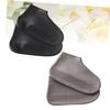 ULTECHNOVO 2pairs Silicone Shoe Covers Non-slip and Wear-resistant Overshoes for Men and Women Black Grey Outdoor Activities Rain and Protection view 4
