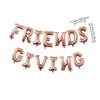 HAPINARY 1set Aluminium Foil Friends Giving Balloons Party Balloons for Memorable Photos for Wall Decor and Celebrations view 2