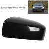 Keenso Side Mirror Cover, Side Rearview Mirror Cover Black Weather Proof Protective Door Mirror for 2003 to 2007 (76251 (Left)) view 4