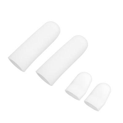 2 PC Silicone Gel Toe Protector Sleeves for Cracked Skin