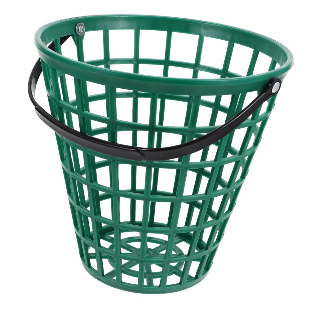 Yardwe Range Balls Holder Golf Ball Basket Handle Golf Bucket for Outdoor Use for Clubs and Heavy Use