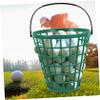 Yardwe Range Balls Holder Golf Ball Basket Handle Golf Bucket for Outdoor Use for Clubs and Heavy Use view 3