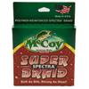 McCoy Super Spectra Braid Hi-Viz Yellow Premium Tight Weave Braided Fishing Line (40lb Test (.012" Dia) - 300 Yards) view 3