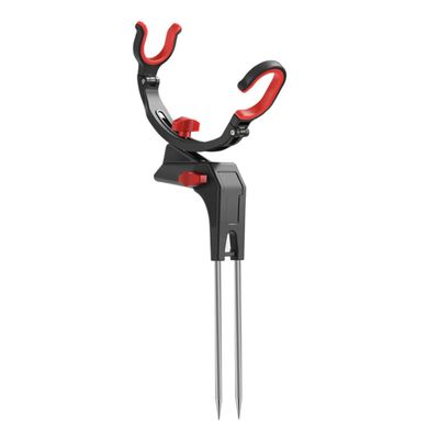 SUPVOX 360degree Rod Rack for Fishing Pole Stand for Surf Casting Fishing Gear Easy to Use Holder for Bank Lake Stream