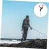 SUPVOX 360degree Rod Rack for Fishing Pole Stand for Surf Casting Fishing Gear Easy to Use Holder for Bank Lake Stream view 2
