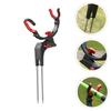 SUPVOX 360degree Rod Rack for Fishing Pole Stand for Surf Casting Fishing Gear Easy to Use Holder for Bank Lake Stream view 4