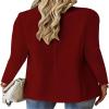 Women's Blazers Long Sleeve Suite Lapel Office Jackets Open Front Blazer Solid Casual Work Suiting Summer view 2