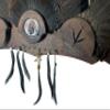Multi-Fan Walnut or Cherry Turkey Tail Fan Display Kit for Spurs, Beards, Standard and Live Edge Options (Standard Walnut) view 3