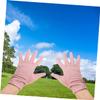 CALLARON 4pairs Touch Screen Mittens for Women Thin Summer Gloves Sun Block Hiking Riding Fishing Gloves Breathable Uv Protection view 4