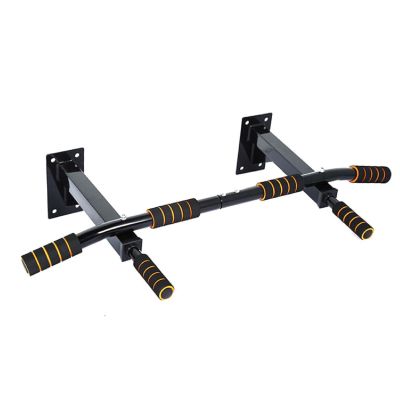 GeRRiT Wall Mounted Pull Up Bar Strength Training Pullup Bar Multifunction Chin Up Bar with Padded Grips for Home Pullup Extender Chin up Bar, 37in/94cm
