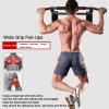 GeRRiT Wall Mounted Pull Up Bar Strength Training Pullup Bar Multifunction Chin Up Bar with Padded Grips for Home Pullup Extender Chin up Bar, 37in/94cm view 3