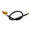 Jkjhbhged 26Inch Propane Butane Gas Portable Camping Stove Replacement Regulator with Hose Convert to 1LB Disposal Bottle view 1