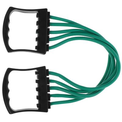 INOOMP Chest Workout Equipment Chest Expander Ergonomic Handles Portable Pull Rope for Home and Gym Use Tpe Material Non- Grip Exercise Bands for All Fitness Levels