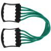 INOOMP Chest Workout Equipment Chest Expander Ergonomic Handles Portable Pull Rope for Home and Gym Use Tpe Material Non- Grip Exercise Bands for All Fitness Levels view 1