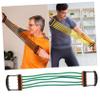 INOOMP Chest Workout Equipment Chest Expander Ergonomic Handles Portable Pull Rope for Home and Gym Use Tpe Material Non- Grip Exercise Bands for All Fitness Levels view 4