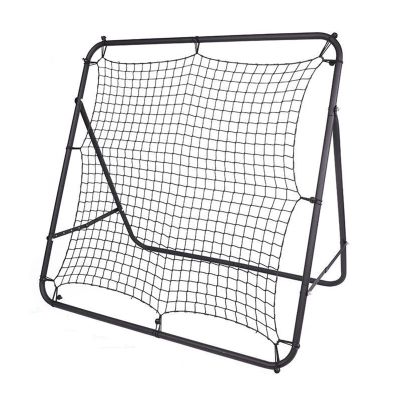 HUAOSN Soccer Rebounder Net, Football Training Rebounder Net, Football Rebound Goal for Pitching and Fielding Training (Black)