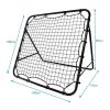 HUAOSN Soccer Rebounder Net, Football Training Rebounder Net, Football Rebound Goal for Pitching and Fielding Training (Black) view 2