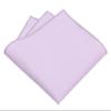 Entwineno Mens Solid Linen Self Tie Bow Ties and Pocket Square Set - Butterfly Bowtie for Men Wedding (Iris Lavender) view 4