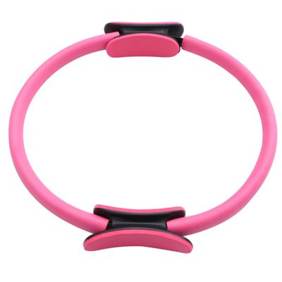 WHAMVOX Yoga Resistance Circle Enhance Balance Flexibility Durable Pink Yoga Accessory for All Fitness Levels Home Workouts