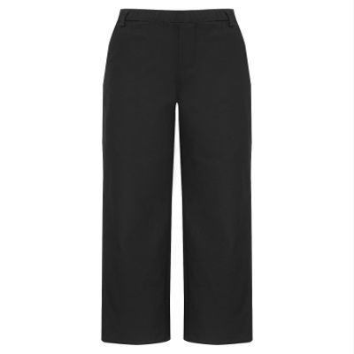 JEATHA Kids Boys Pull-On School Uniform Trouser Elastic Waistband Formal Dress Pant for Wedding Party Performance Black 5 Years