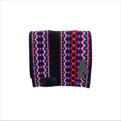 EQUINE OVERSEAS Western Saddle pad Saddle Blanket 100% New-Zealand Wool Show Pad Availabe - Red (32x32), as per picture, SHVG3