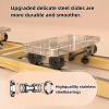 Leg Exercise Equipment - Solid Wood Leg Trainer Ski Training Machine for Women, Pelvic Floor Muscle Inner Thigh Exerciser, Home Workouts Cardio Trainer Hip Training Machine (Regular) view 3