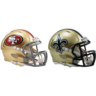 Riddell Revolution Speed Mini Helmets, Unisex Adult and Unisex Youth Sizes, Team Color