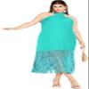 City Chic Women's Plus Size Calypso Fringe Dress view 1
