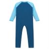 Hedmy Girls Boys One Piece Swimsuit UV Sun Protection Water Sportswear Rash Guard Long Sleeve Wetsuit Swimwear Sky 15-16 Years view 4