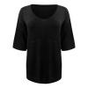 Todays Deals In Prime Amazon Clearance Summer Tops For Women 2024 Trendy Long Sleeve Graphic Tees For Women Womens Christmas Tunic Fashion For Women Shirt Big Sleeves Women Trendy Tops Womens Fashion view 3