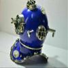 NineFit Basics SS-Nautical Mart Brass Antique us Navy Mark v Solid Steel Brass Diving Diving Helmet with Wooden Base Item., Full size, Same As PIcture, SS-095 view 2
