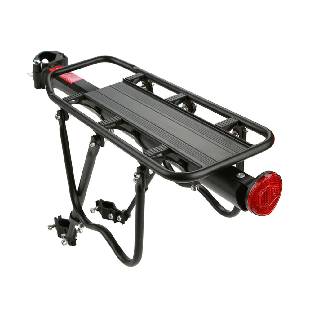 Adjustable Aluminum Alloy Rear Seat Rack and Sturdy, Wonderful Company for Cycling Trip Rear Rack