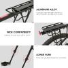 Adjustable Aluminum Alloy Rear Seat Rack and Sturdy, Wonderful Company for Cycling Trip Rear Rack view 3