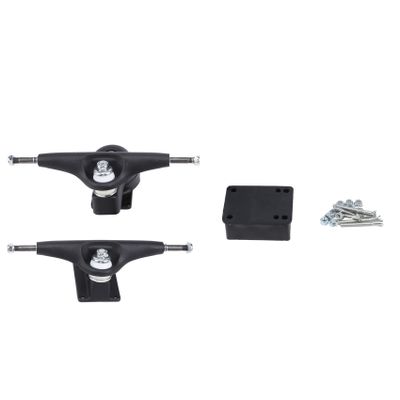 Jkjhbhged for Surf Skate Bracket 6 Hole Base 6.25Inch Trucks Surf Skateboard Trucks Adapter Rear Trucks,2