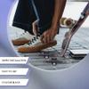 Jkjhbhged for Surf Skate Bracket 6 Hole Base 6.25Inch Trucks Surf Skateboard Trucks Adapter Rear Trucks,2 view 3