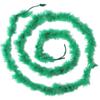 GORGECRAFT 2.2 Yards Feather Boas Fluffy Turkey Feather Trim Women Ladies Accessory for Crafts Dancing Wedding Party Christmas Tree Decoration Sea Green view 1