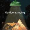 Hisocute 2 In 1 Portable LED Camping With Ceiling Fan Light Rechargeable Hanging Tent Light USB Charging Camping Hiking Led Fan Ceiling Light Replacement view 2