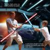 2 in 1 Dueling Lightsaber, Double Light Sabers for Adults Christmas Birthday Gifts, Metal Hilt Force Fx Rechargeable 2Packs Lightsabers with 12 Colors Light Saber for Kids Toys Halloween Cosplay Party view 2