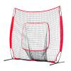HUAOSN 7x7ft Baseball Softball Practice Net, Hitting Batting Catching Pitching Training Net with Carry Bag and Metal Frame for Hitting Batting Catching Pitching view 1