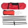 HUAOSN 7x7ft Baseball Softball Practice Net, Hitting Batting Catching Pitching Training Net with Carry Bag and Metal Frame for Hitting Batting Catching Pitching view 2