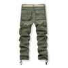 JEsilunmaMY Men's Ripstop Camo Tactical Pants Multi-Pockets Military Army Cargo Pants Outdoor Hiking Combat Work Trousers (Army Green2,36) view 2