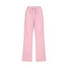 Akklian Womens Capri Pants Loose Soft Drawstring Pant Cotton Linen Causal Wide Leg Lounge Stretch Pant with Pockets for Women view 4