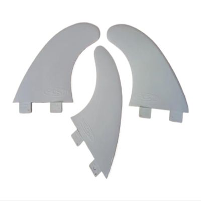 DNRJEWTA Surfboard Fins Plastic G5 Surf Fin Surf Board BPS Surfing Fins Surfing Accessories (Color : White)