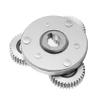 Jkjhbhged 36T 38mm Planetary Gear with Clutch for Motor Electric Bike E-Bike Steel Gear Ebike Parts, silver view 3