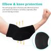 minkissy 2pairs Knee Pads for Volleyball Yoga and Dance Stretchy Non- Protective Sleeves Thick Sponge Padding for Enhanced Comfort and Safety during Workouts and Training view 3