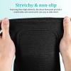 minkissy 2pairs Knee Pads for Volleyball Yoga and Dance Stretchy Non- Protective Sleeves Thick Sponge Padding for Enhanced Comfort and Safety during Workouts and Training view 4
